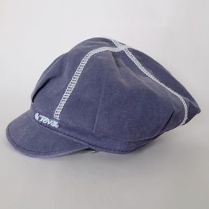 NWOT Teva hat in deep blue
